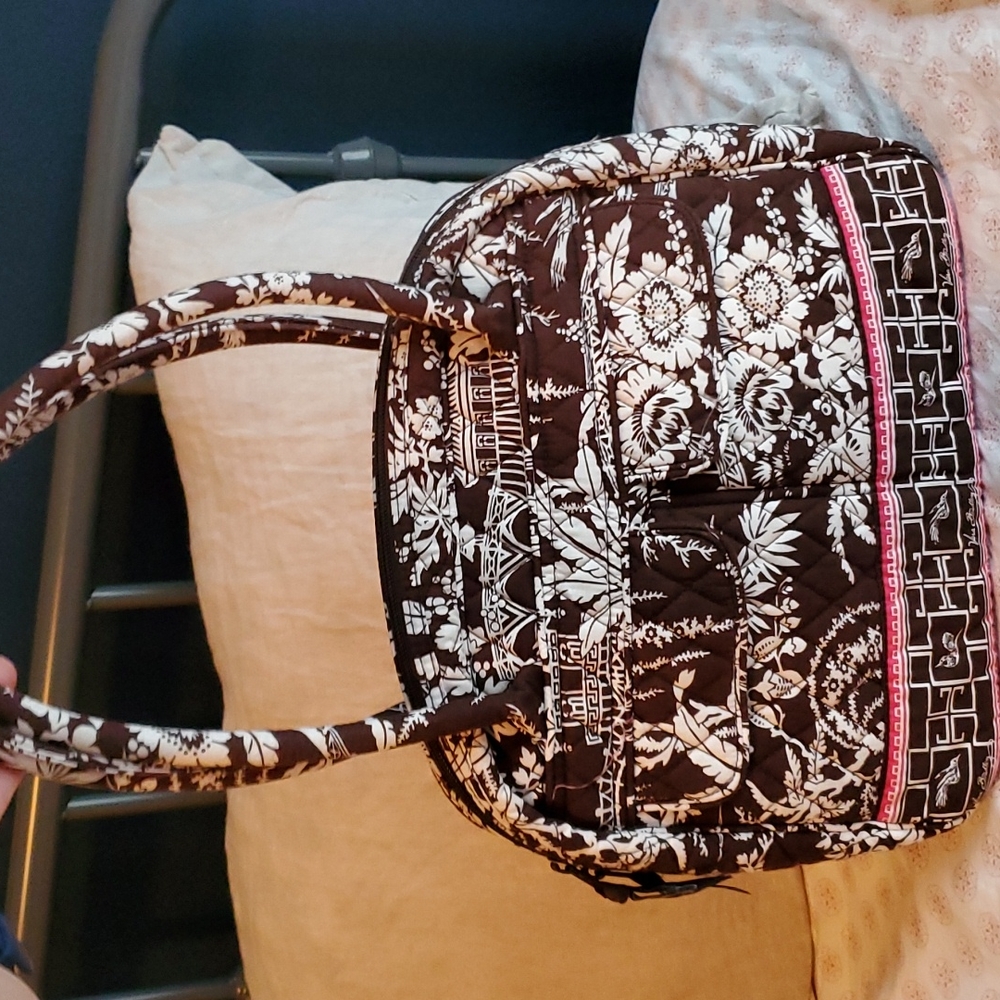 Vera Bradley Imperial Toile Bowler Bag